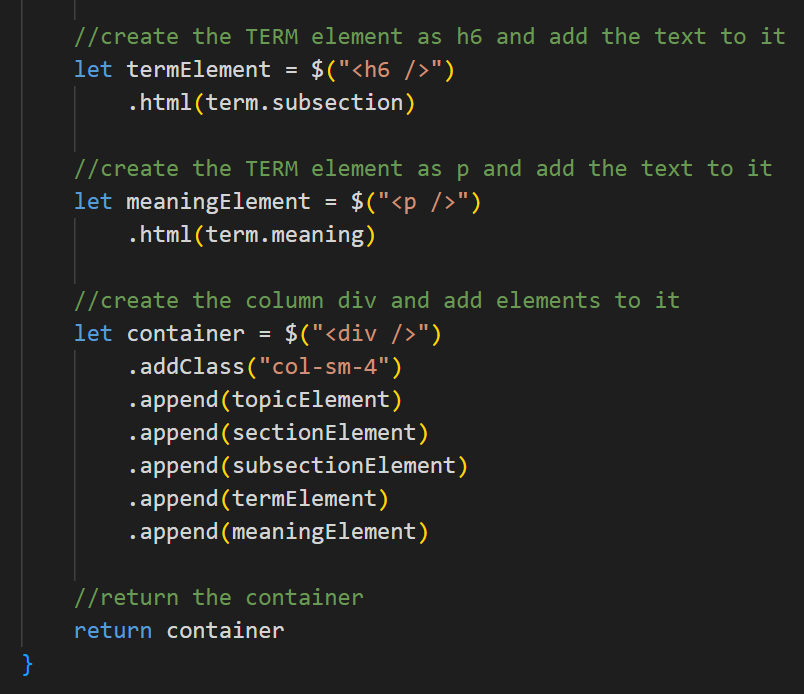 image of key terms code